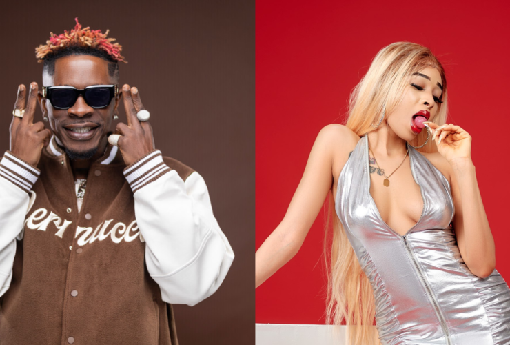 Shatta Wale and April Delight