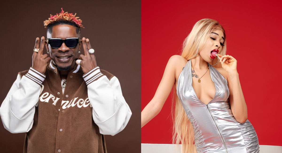Shatta Wale and April Delight