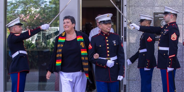 VIRGINIA PALMER WRAPS UP SERVICE AS U.S. AMBASSADOR TO GHANA FAREWELL